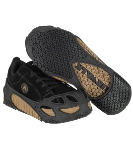 Black K1 Series SafeGrip non-slip soles for maximum grip, without studs