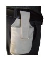 Denim fire pouch that holds a bottle of ABC powder (EX225)