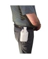 Denim fire pouch that holds a bottle of ABC powder (EX225)