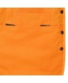 Pioneer men's high-visibility orange 6692 surveyor's vest, 150 denier woven twill, 16 pockets