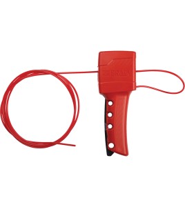 All-purpose nylon cable lock, 8 in long, sold individually