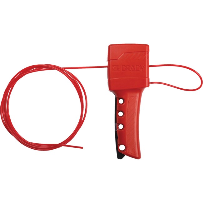 All-purpose nylon cable lock, 8 in long, sold individually