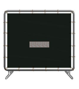 Welding screen, dark green vinyl, choice of number of panels and sizes