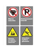 CSA warning and interdiction signs